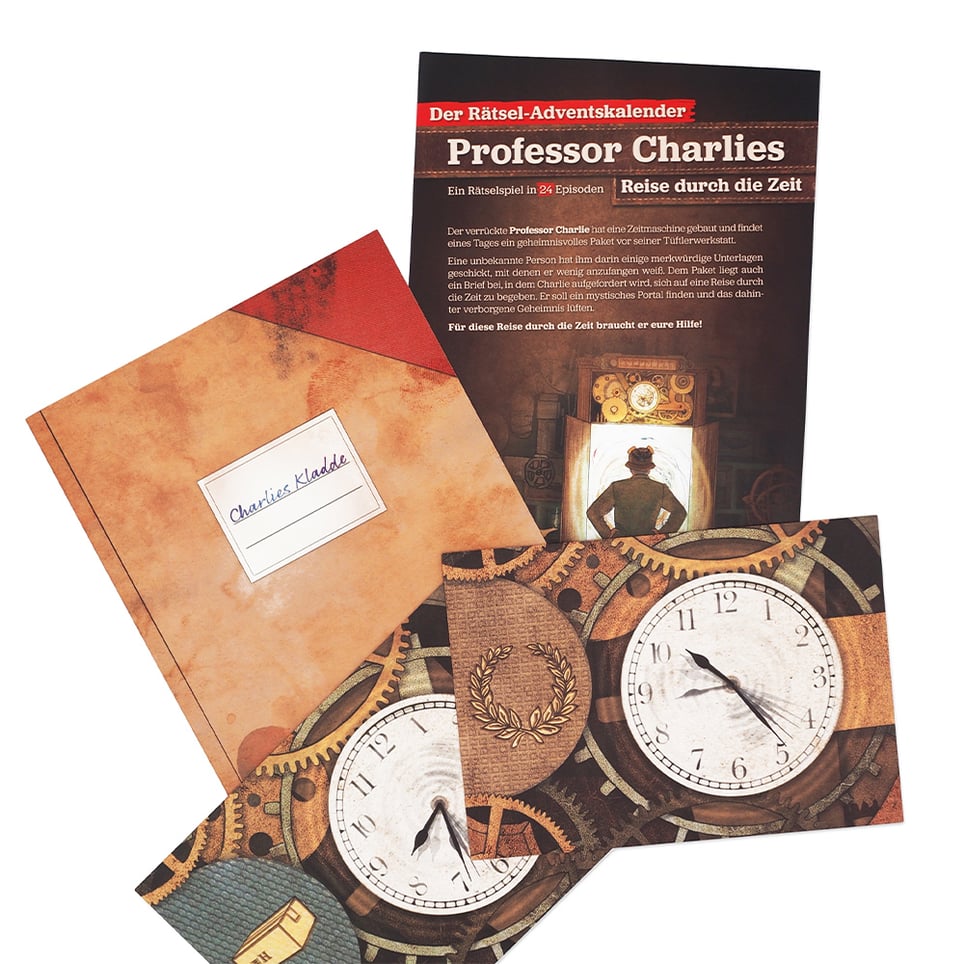 Professor Charlie's Journey Through Time