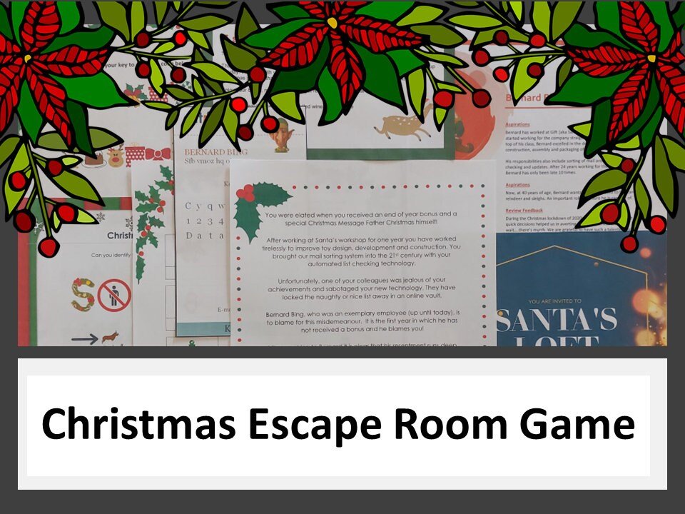 Christmas Escape Room Game
