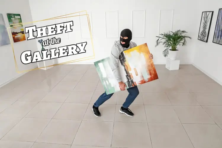 Theft At The Gallery