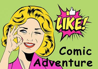 Comic Adventure Escape Room
