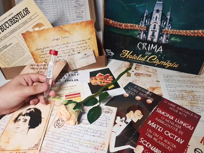 Crima din Hotelul Cișmigiu [Murder at the Cișmigiu Hotel]