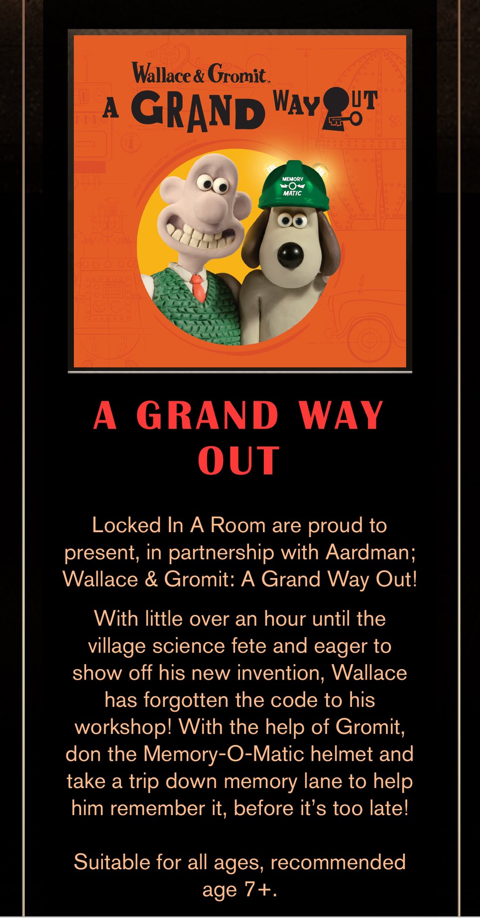 A Grand Way Out