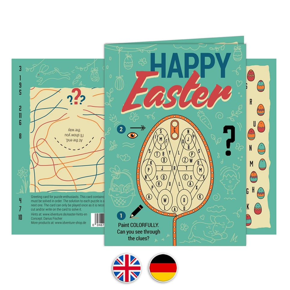 Happy Easter Escape Greeting Card