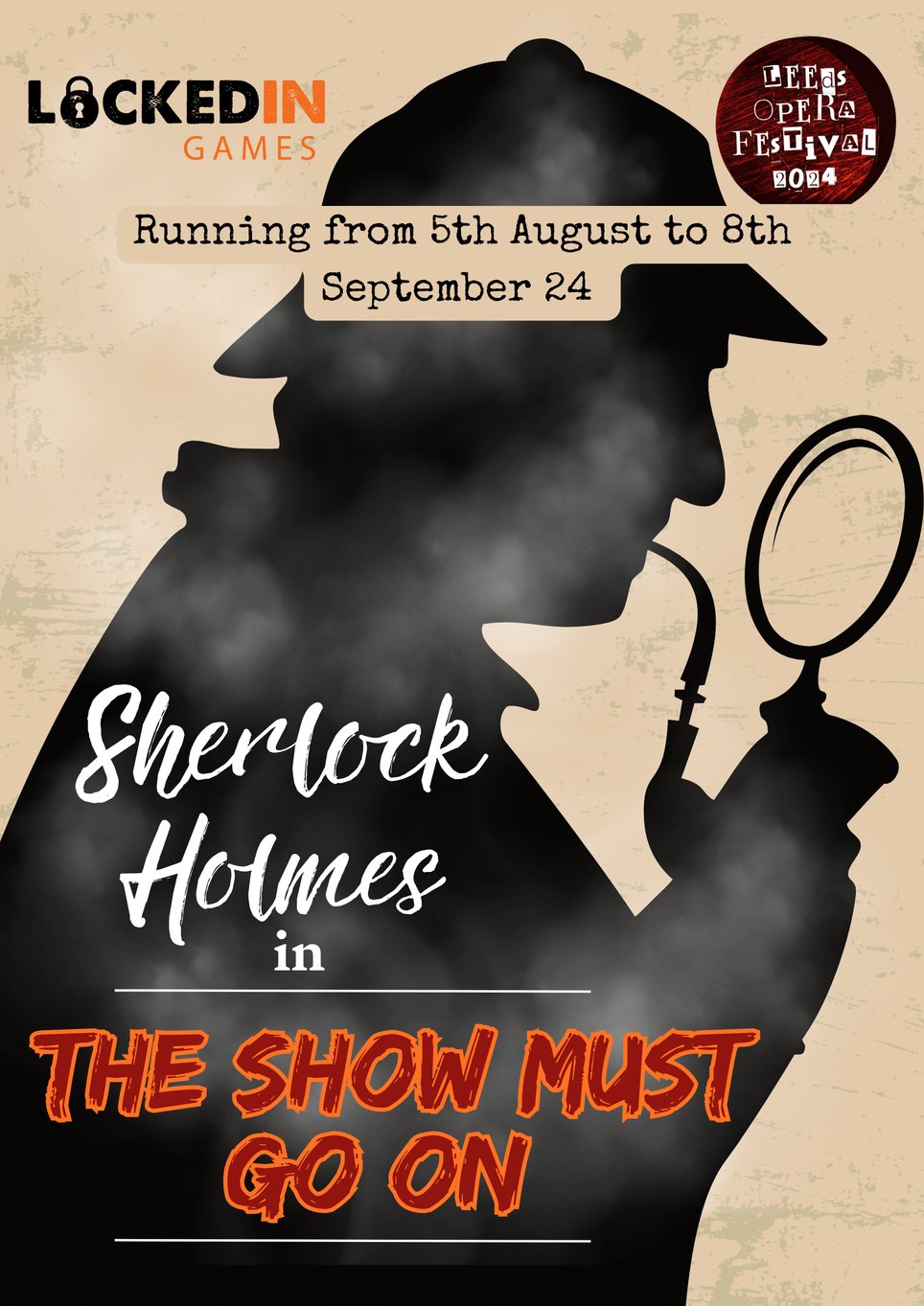 Sherlock Holmes in The Show Must Go On