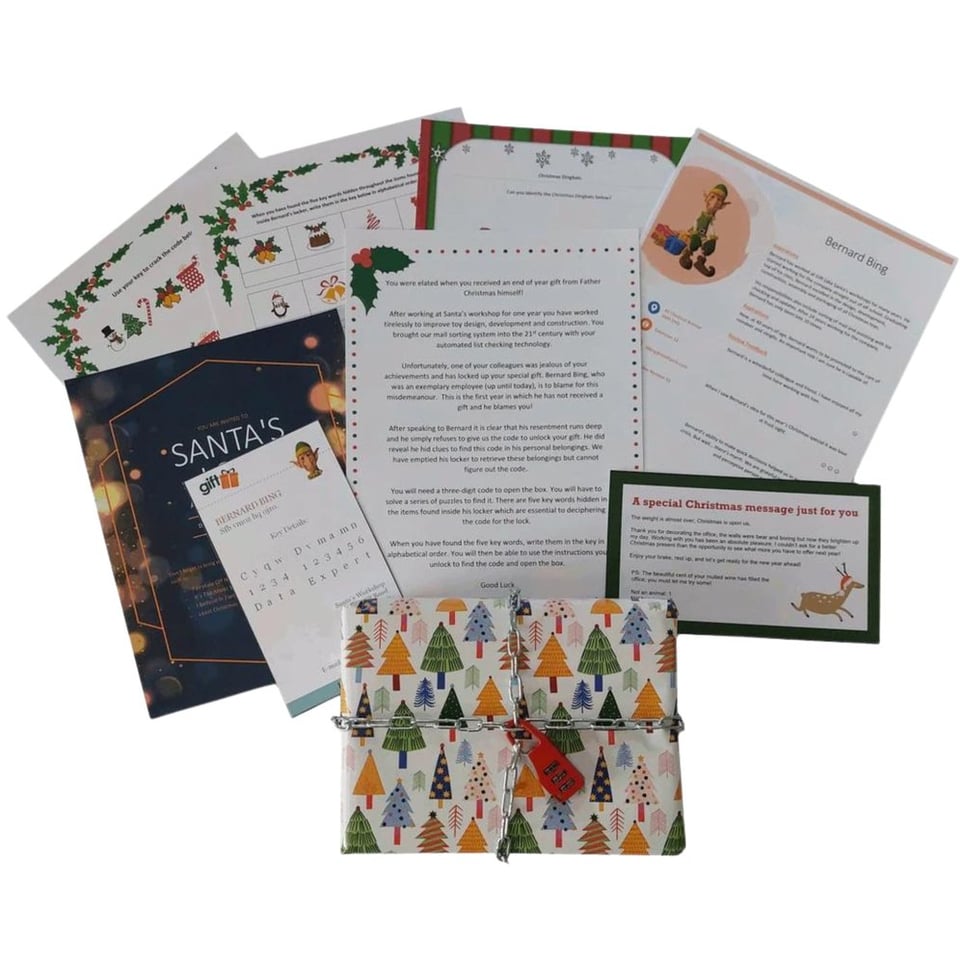 Christmas Escape Room Kit