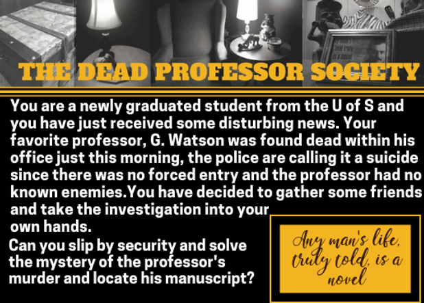 The Dead Professor Society