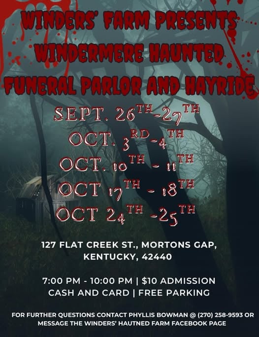 Winders' Haunted Farm & Windermere Manor & Ghost Walks