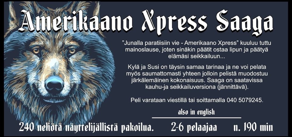 Amerikaano Xpress Saaga [Amerikaano Xpress Saga]