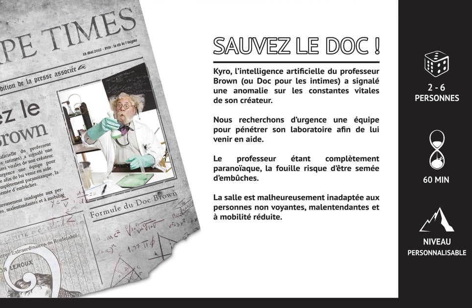 Sauvez Le Doc [Save The Doc]