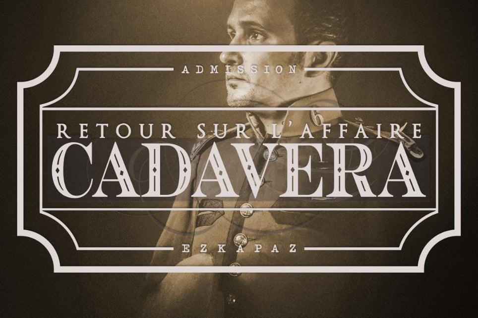 Retour Sur L'affaire Cadavera prev. L'affaire Cadavera [Return to the Cadavera Case prev. The Cadaver Case]