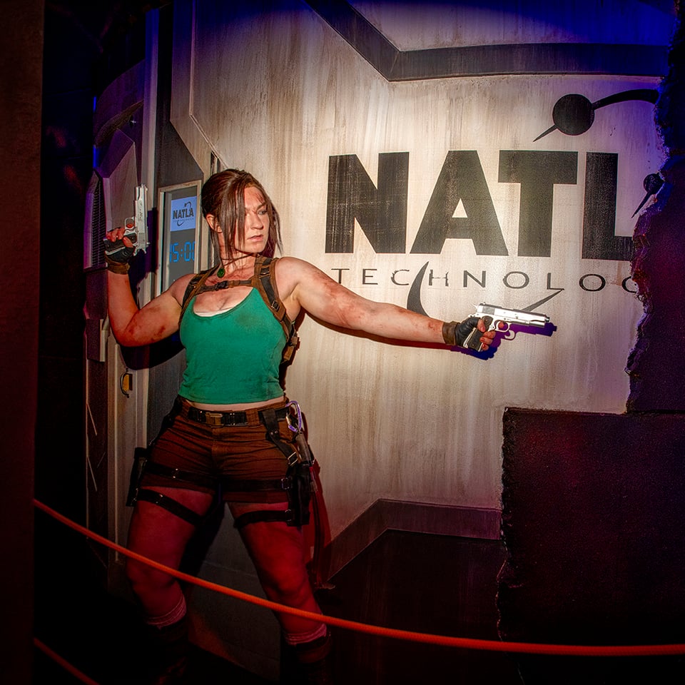 Tomb Raider Experience Seattle: Enter the Temple of Fire [Immersive Experience not an Escape Room]