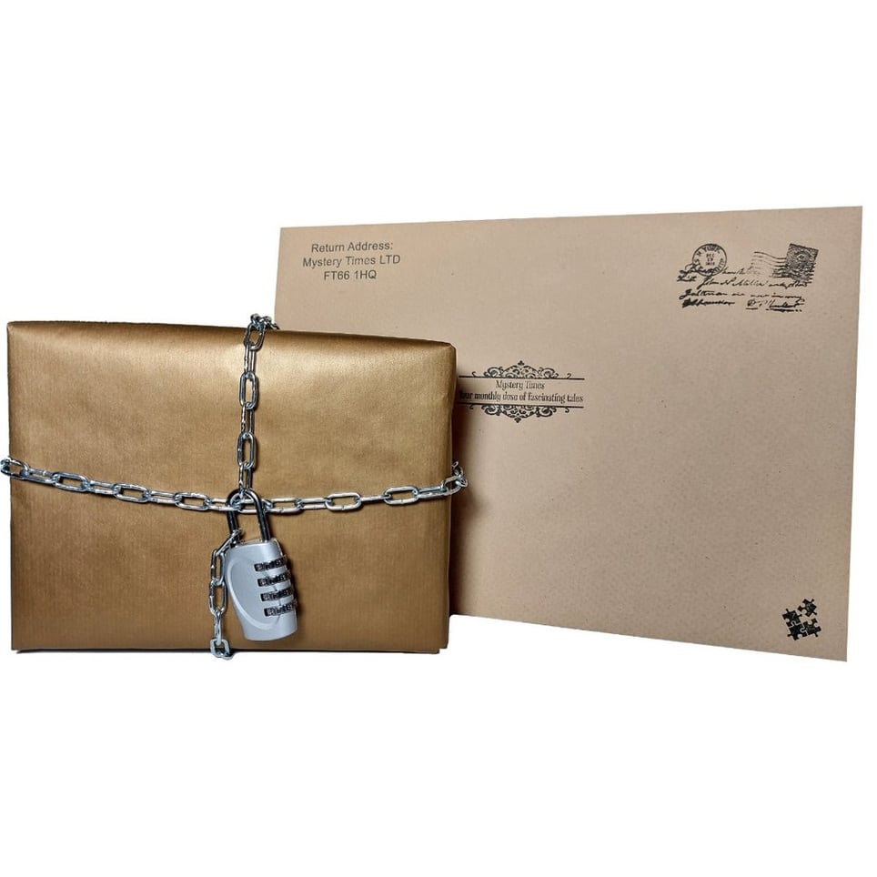 Escape Room Puzzle Game Kit - Lost Treasure Mystery