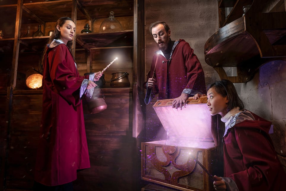 L’école Des Sorciers Contre Le Mage Noir [The School Of Sorcerers Against The Dark Mage]