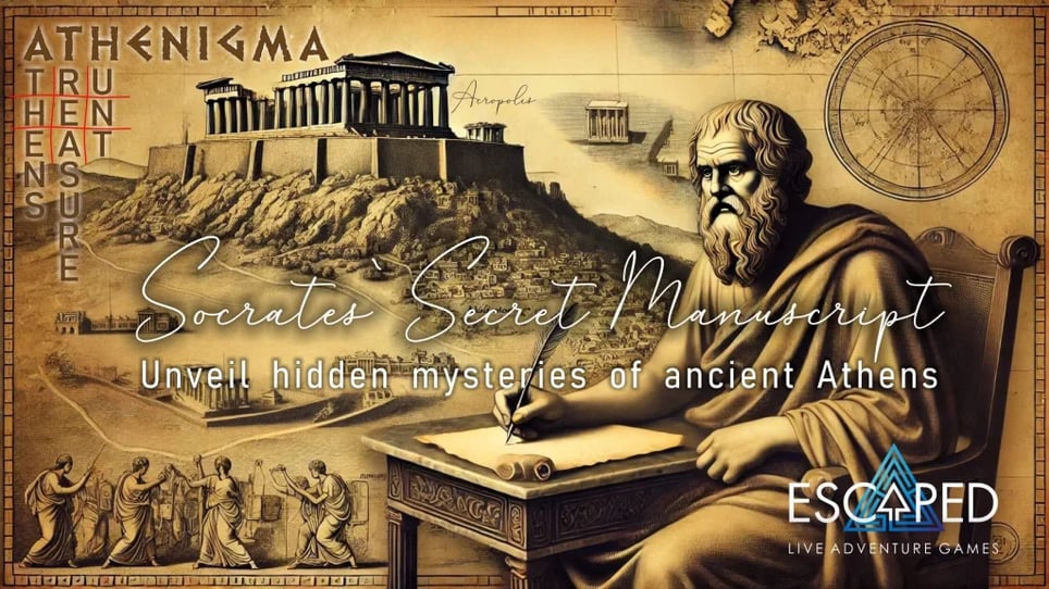Athenigma: Socrates’ Secret Manuscript [Outdoor]