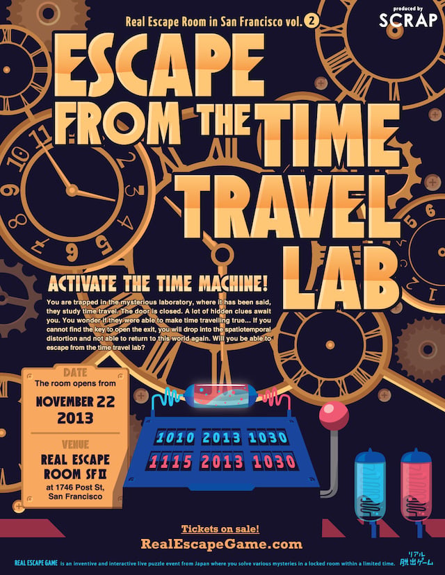 Escape from the Time Travel Lab