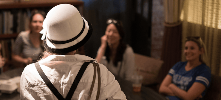 Prohibition Era Scavenger Hunt: The Bootleg Bride [Outdoor]