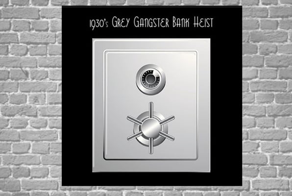 1930's Grey Gangster Bank Heist
