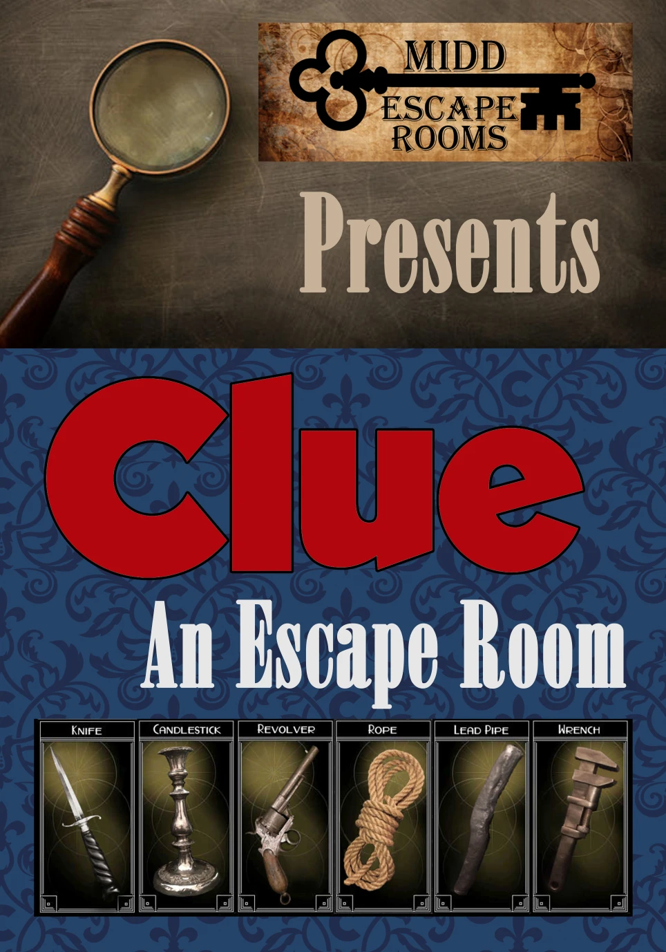 Clue an Escape Room