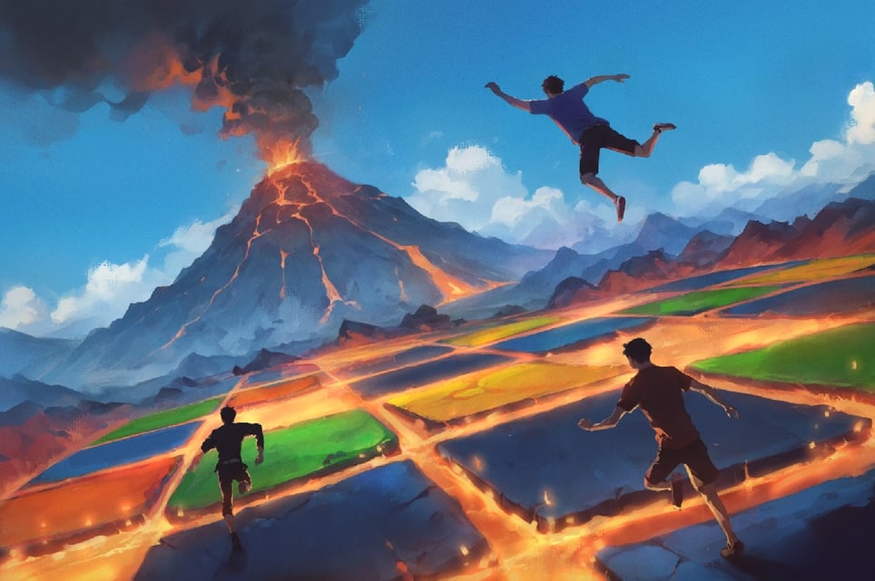 Eruption: A Floor Is Lava Game