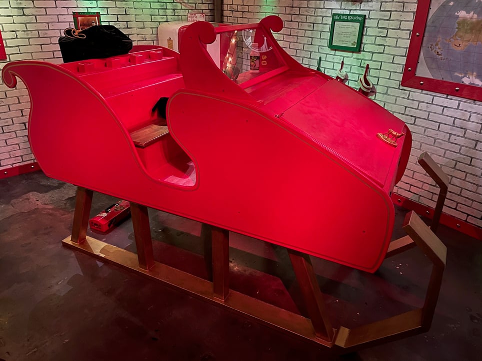 Red Sled Redemption at the Holly Jolly Holiday Hubcap Repair