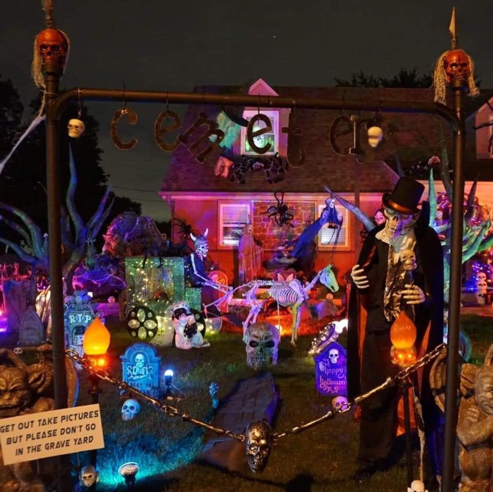 Haunted graveyard of 218