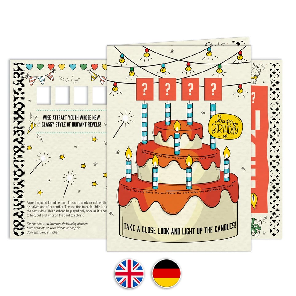 Happy Birthday Escape Greeting Card