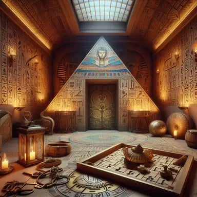 The Puzzle Of The Pharaoh's Pyramid