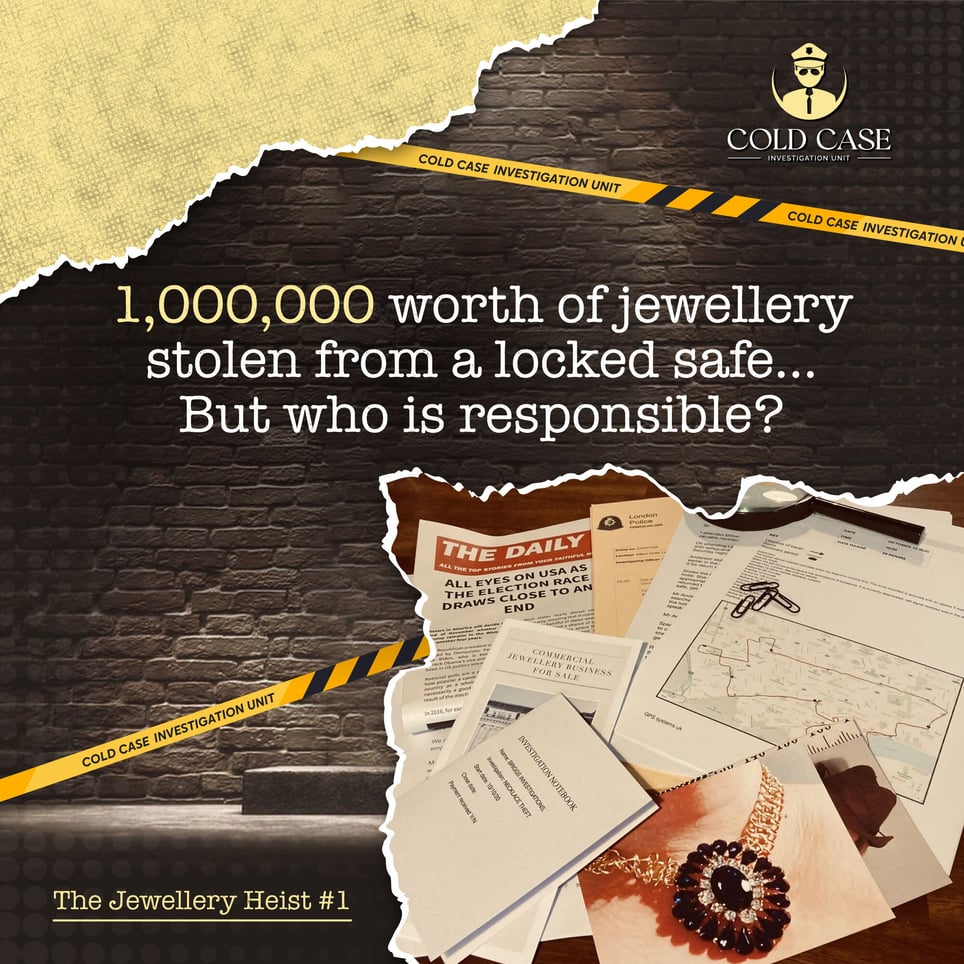 Cold Case: File #1 - The Jewellery Heist