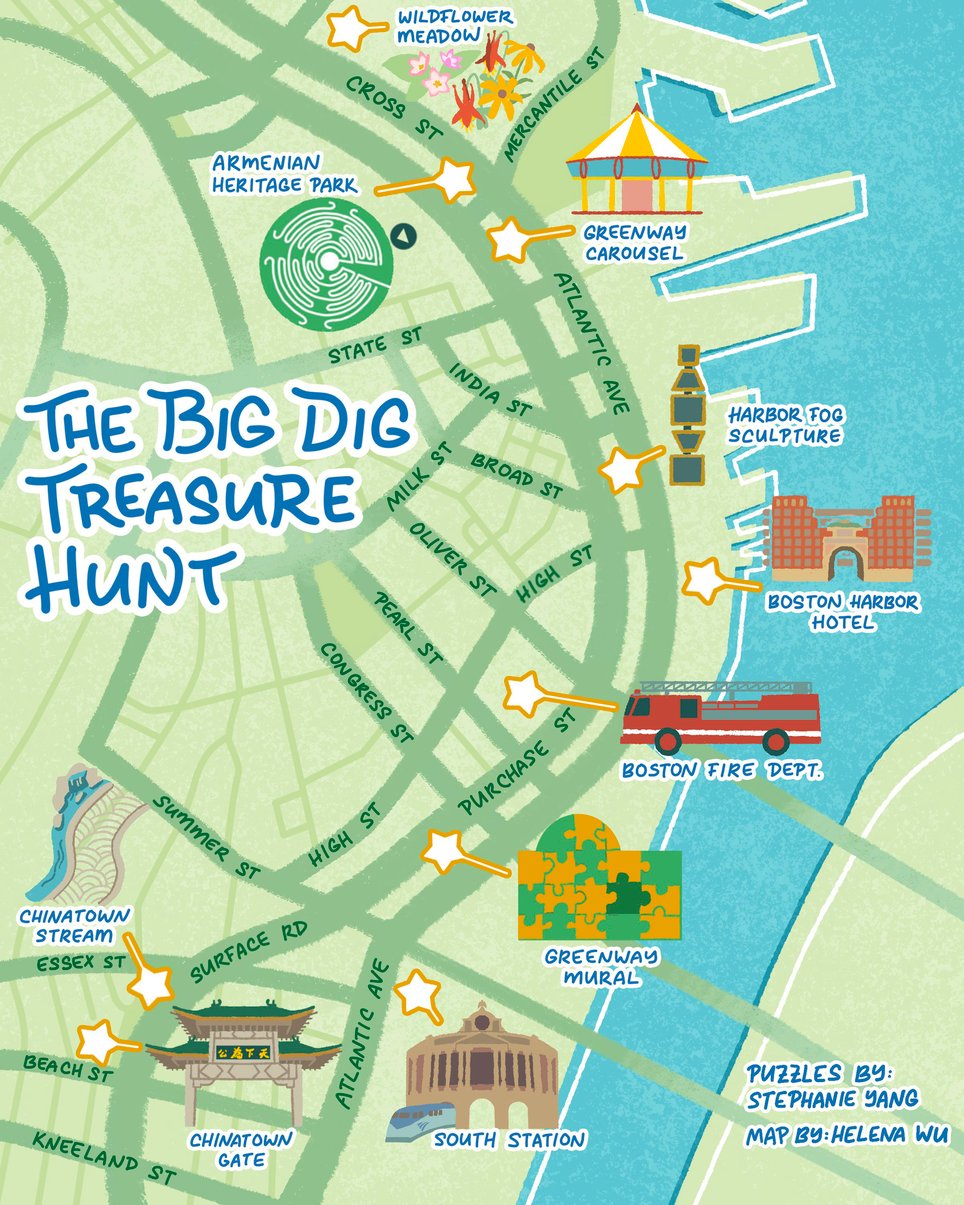 The Big Dig Treasure Hunt [Outdoor]