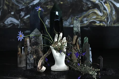 Trick or Treat: Calling the Spirits - 4 Votive Set