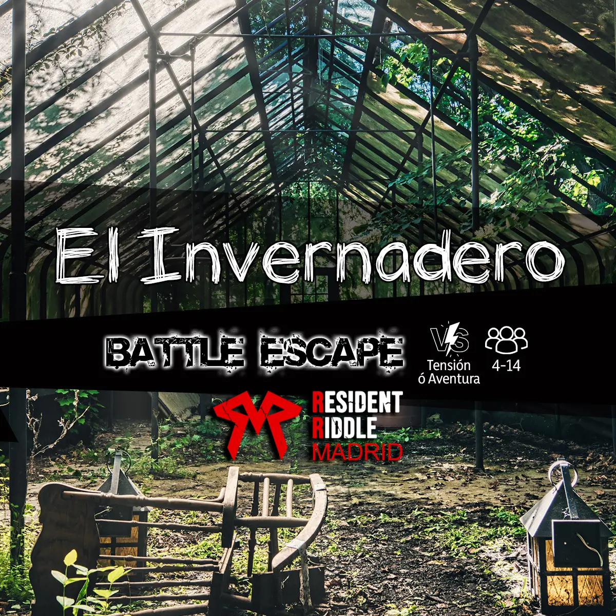 El Invernadero — Resident Riddlemadrid │Good Lock Escape Rooms